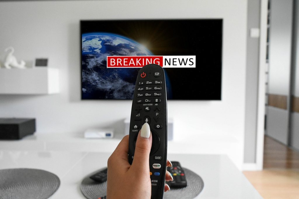 TV skærm med nyheder og resultater som Tekst-TV side 286